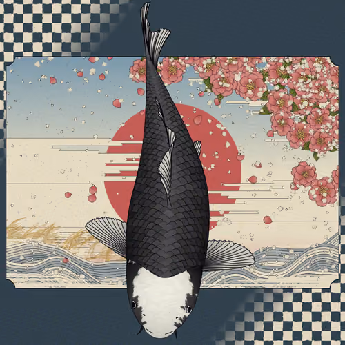 Carp and Seasons #7318