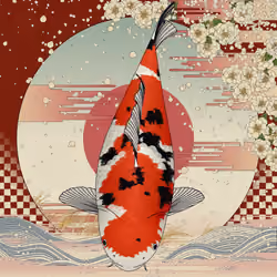 Carp and Seasons #7179