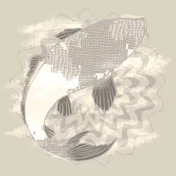 Generative patterns "NISHIKIGOI" #9714