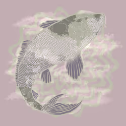 Generative patterns "NISHIKIGOI" #8655