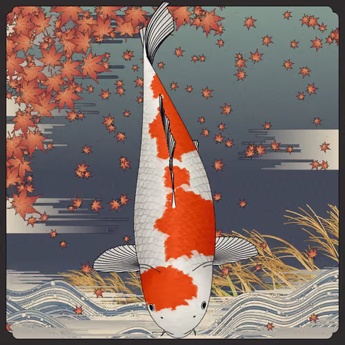 Carp and Seasons #6058