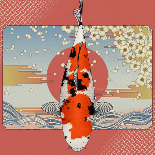 Carp and Seasons #5834
