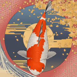 Carp and Seasons #7685