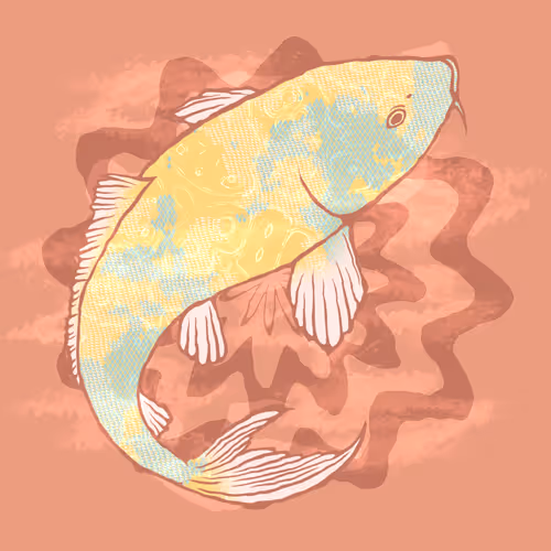 Generative patterns "NISHIKIGOI" #6440