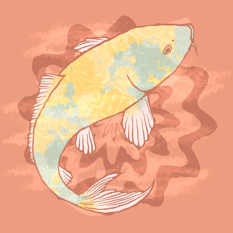 Generative patterns "NISHIKIGOI" #6440