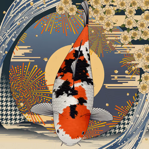 Carp and Seasons #7714