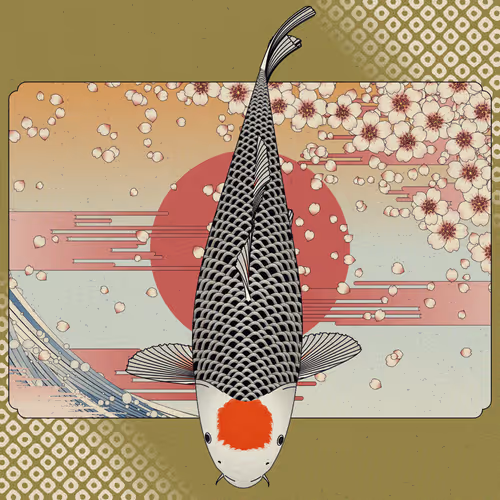 Carp and Seasons #4635