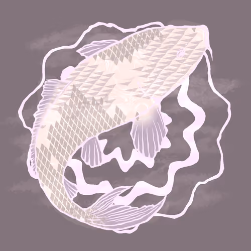Generative patterns "NISHIKIGOI" #8132