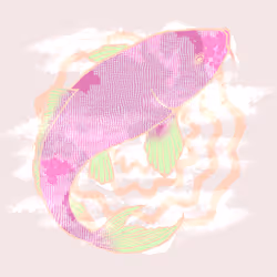 Generative patterns "NISHIKIGOI" #7623