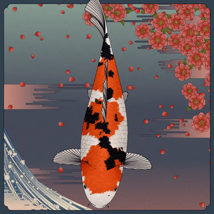 Carp and Seasons #8091