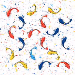 Colored Carp #2306