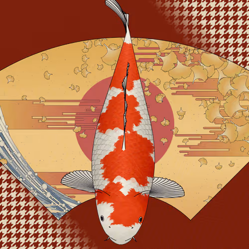 Carp and Seasons #4407