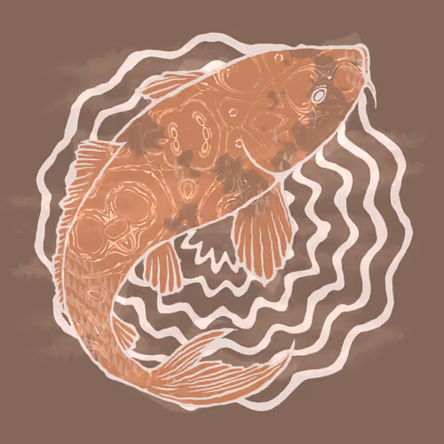 Generative patterns "NISHIKIGOI" #7632
