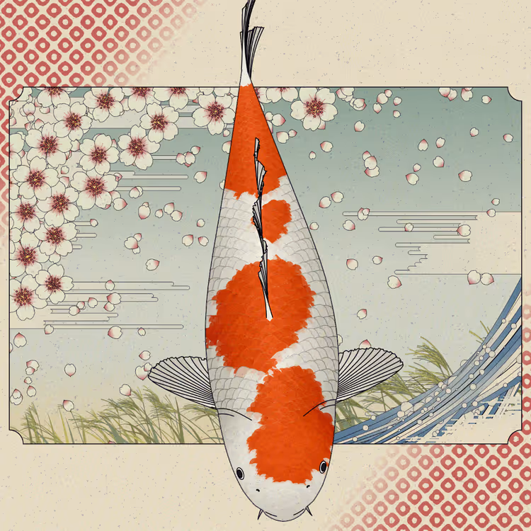 Carp and Seasons #6895