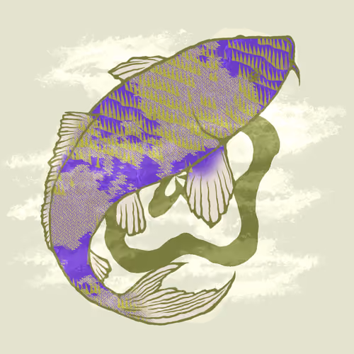 Generative patterns "NISHIKIGOI" #6039