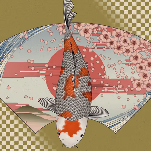Carp and Seasons #8108