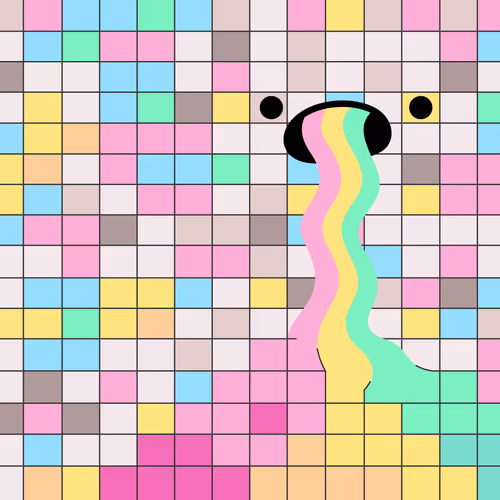 Liquid Pixels #103/200