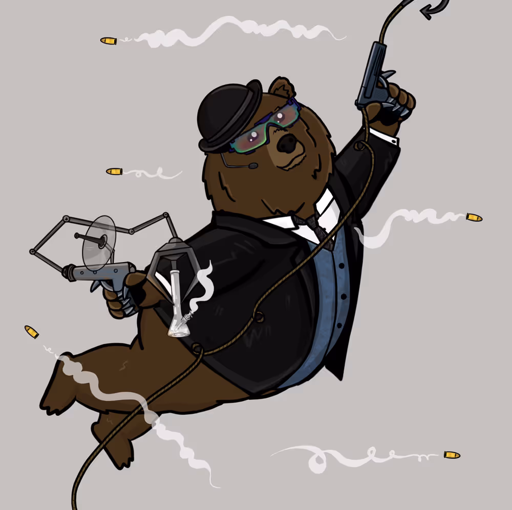 Bond Bear #100