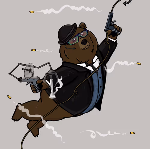 Bond Bear #100