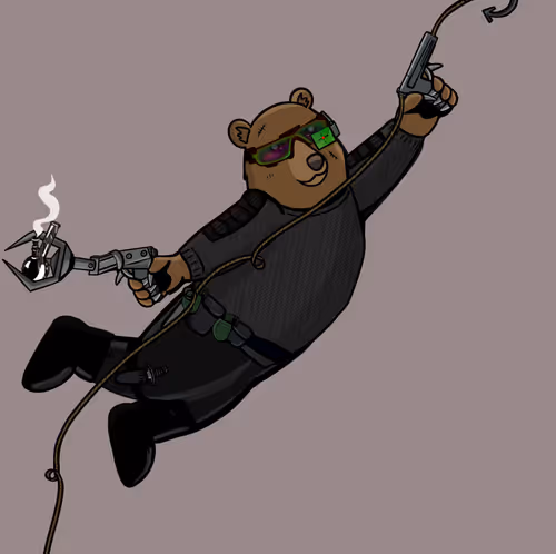 Bond Bear #114