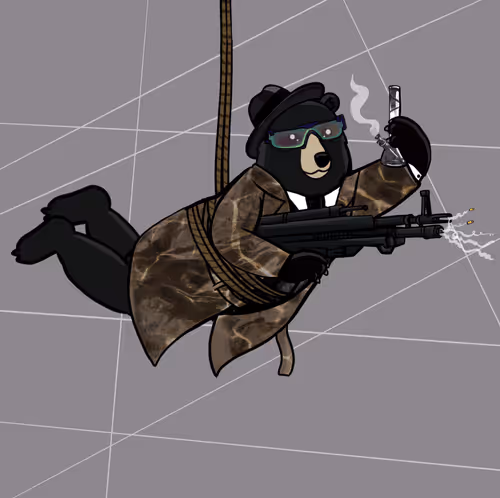 Bond Bear #123