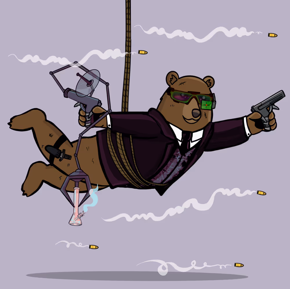 Bond Bear #112