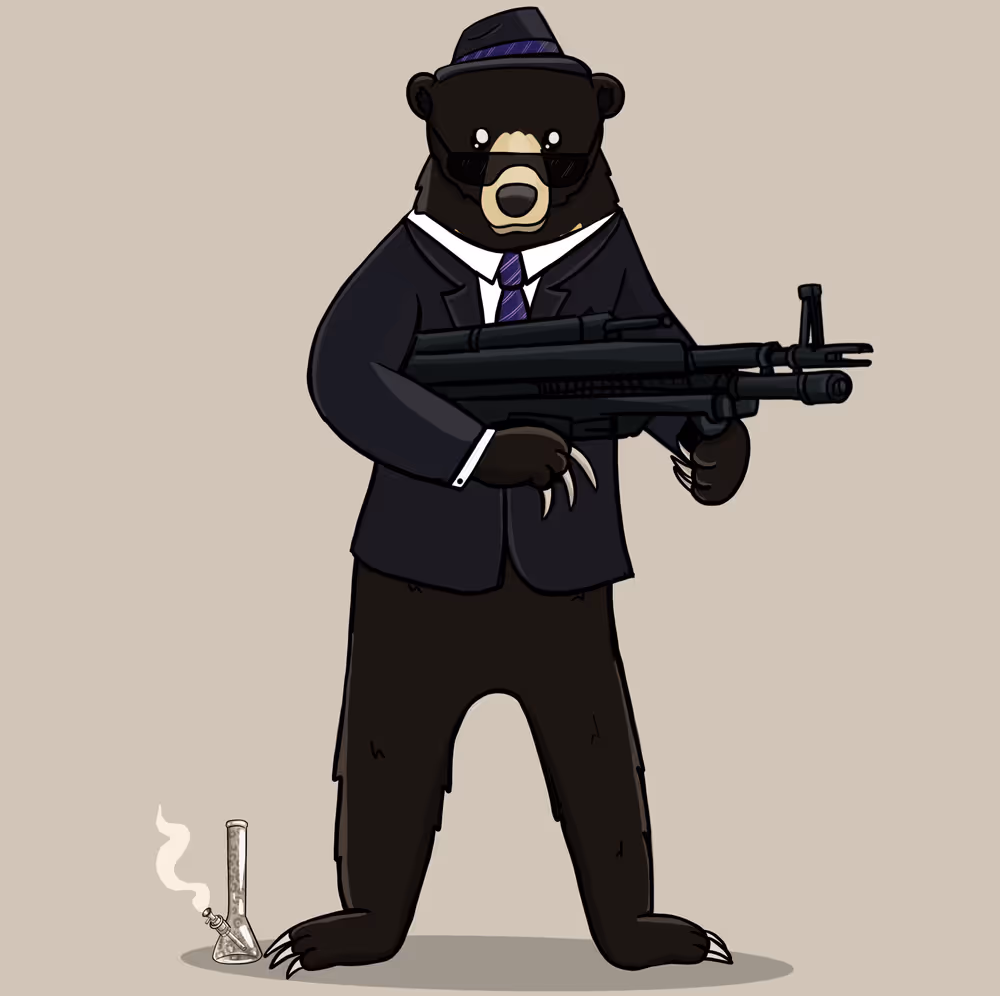 Bond Bear #111