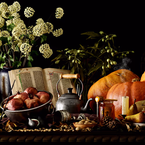 Crypto Still Life  Composition
