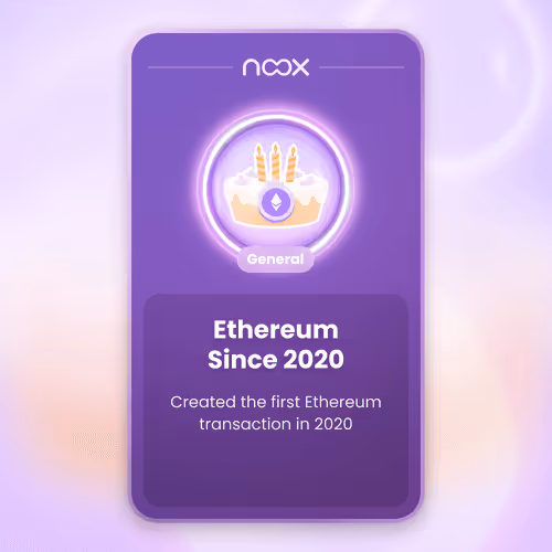 Ethereum Since 2020