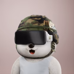 3D Bear #9024