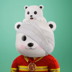 3D Bear #6431