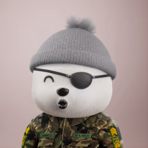 3D Bear #4508