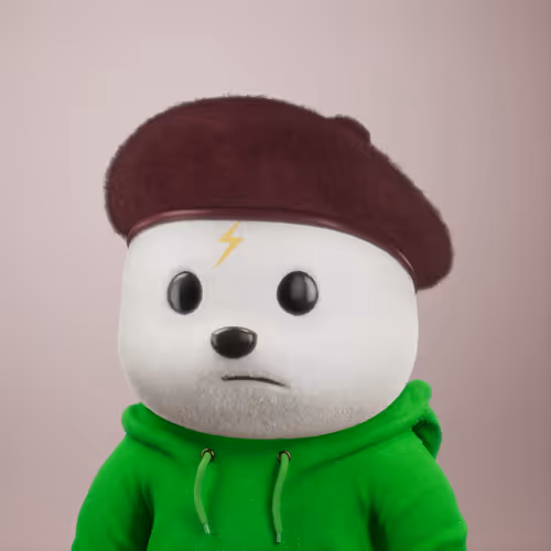 3D Bear #8581