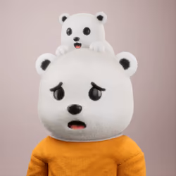 3D Bear #8070