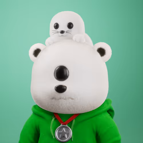 3D Bear #1842