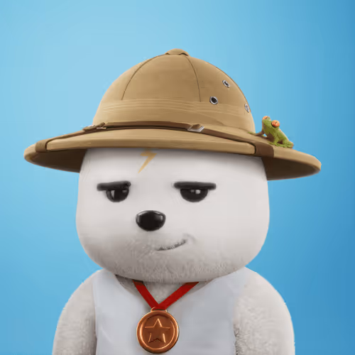 3D Bear #2842