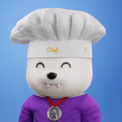 3D Bear #1849