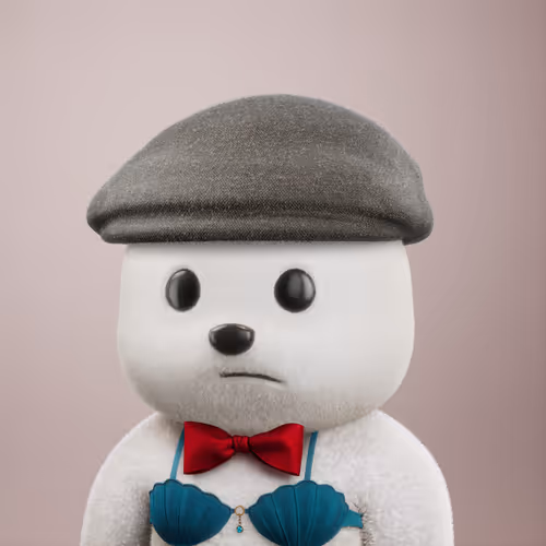 3D Bear #7642