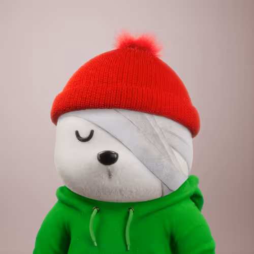 3D Bear #6816