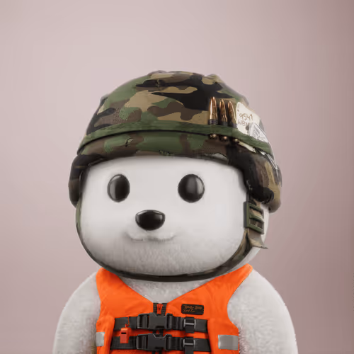 3D Bear #820