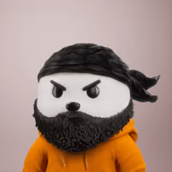 3D Bear #7106