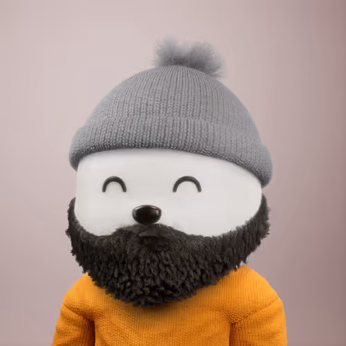 3D Bear #1051
