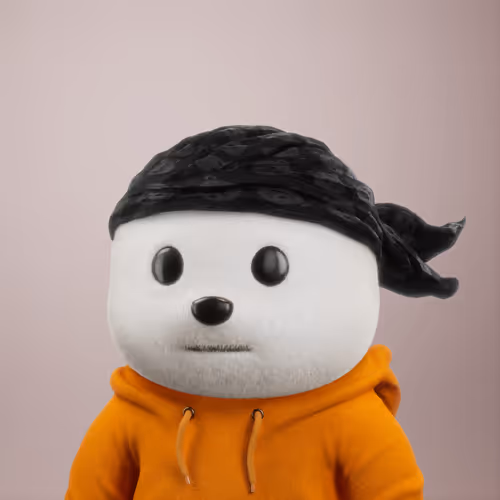 3D Bear #7457
