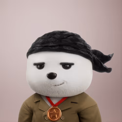 3D Bear #596