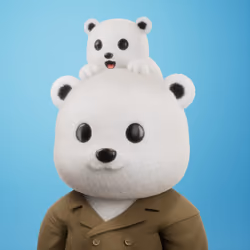 3D Bear #6992
