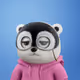 7653