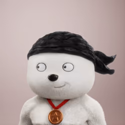 3D Bear #1621
