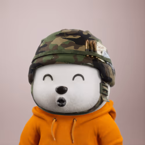 3D Bear #7665