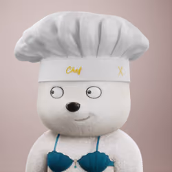 3D Bear #8524