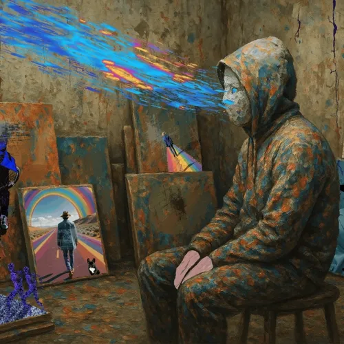 Lost In Paint 5974404
